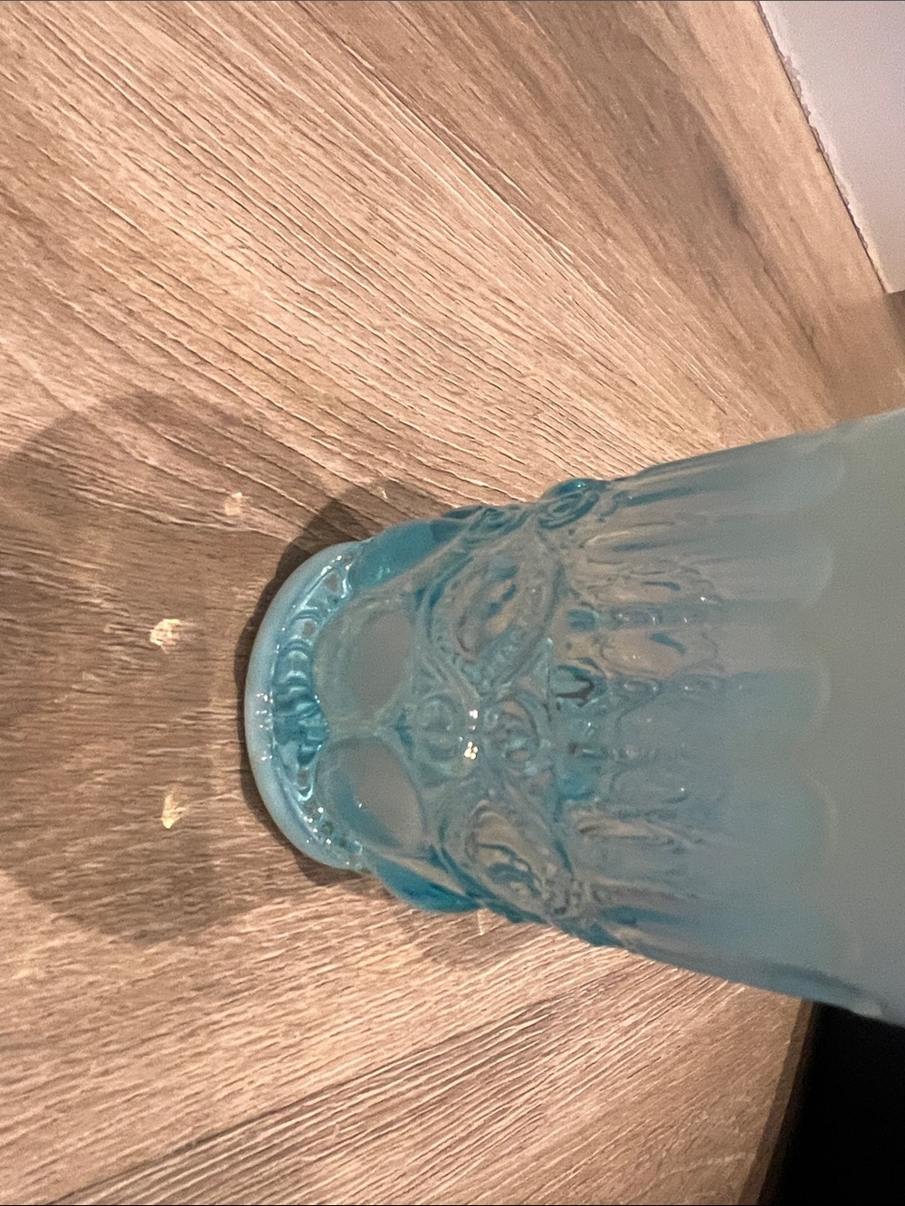 Mosser Eye Winker Aqua Opal Flat Tumblers - Picture 4 of 8